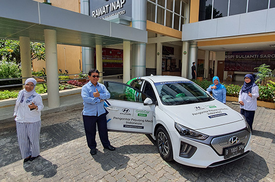 Ioniq Electric Mobility for COVID-19 Health Workers