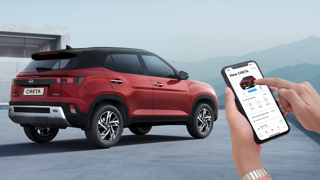 Fitur Bluelink Hyundai New Creta