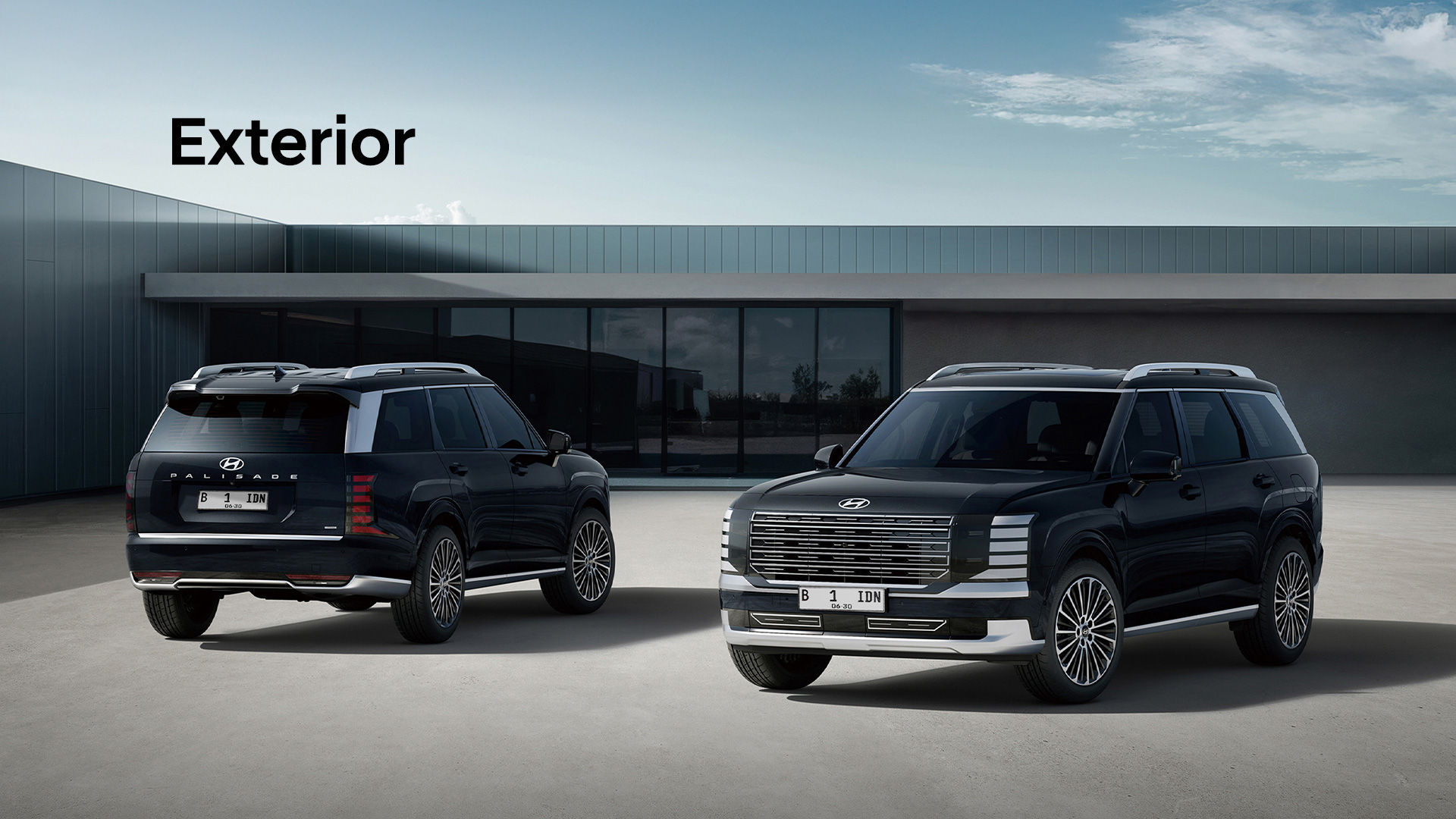 The all-new PALISADE front view