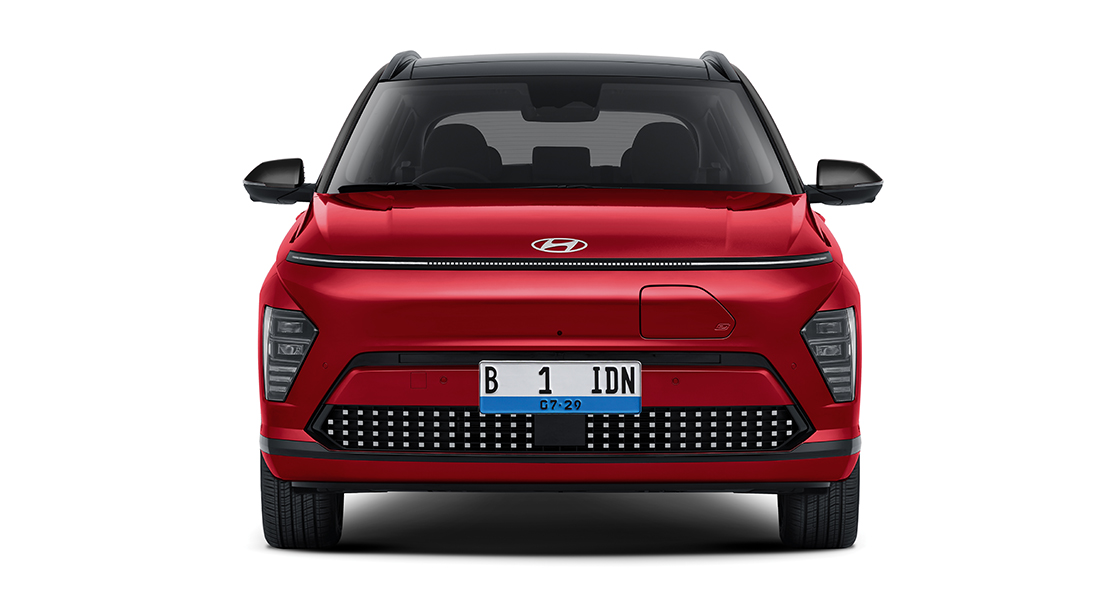 The all-new KONA Electric Front SIde