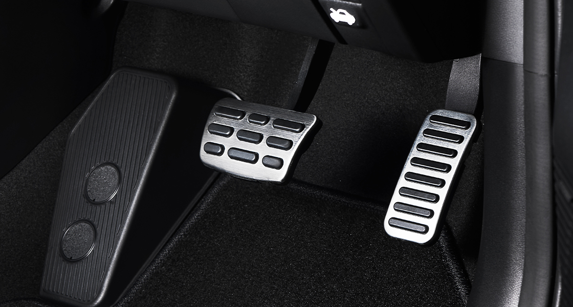 N Line exclusive metal pedals