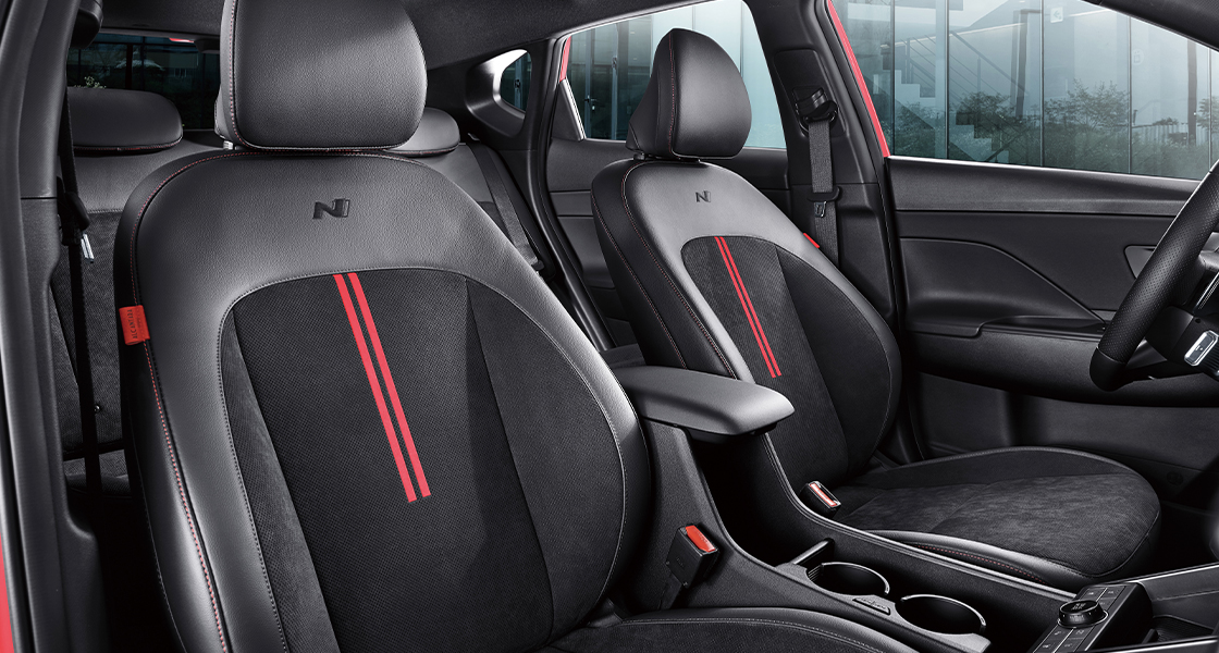 N Line exclusive alcantara combination seats