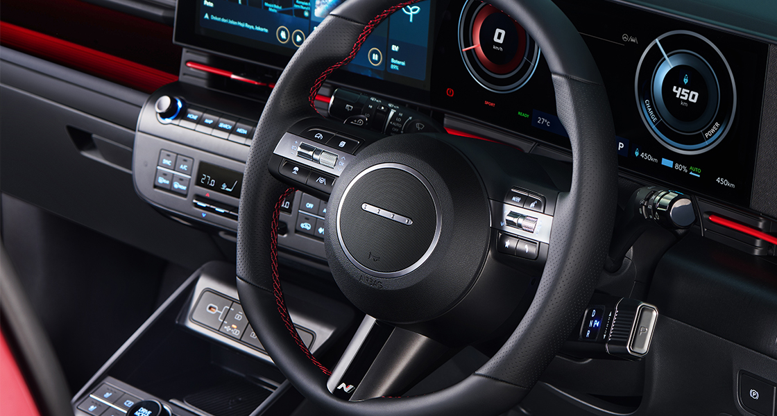 N Line exclusive steering wheel