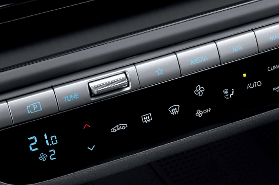 Dual-zone full automatic air conditioning