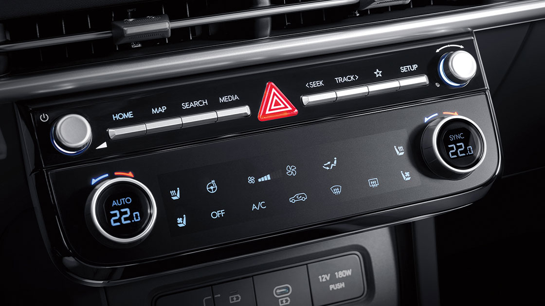 Sistem pendingin udara otomatis penuh Hyundai New Tucson