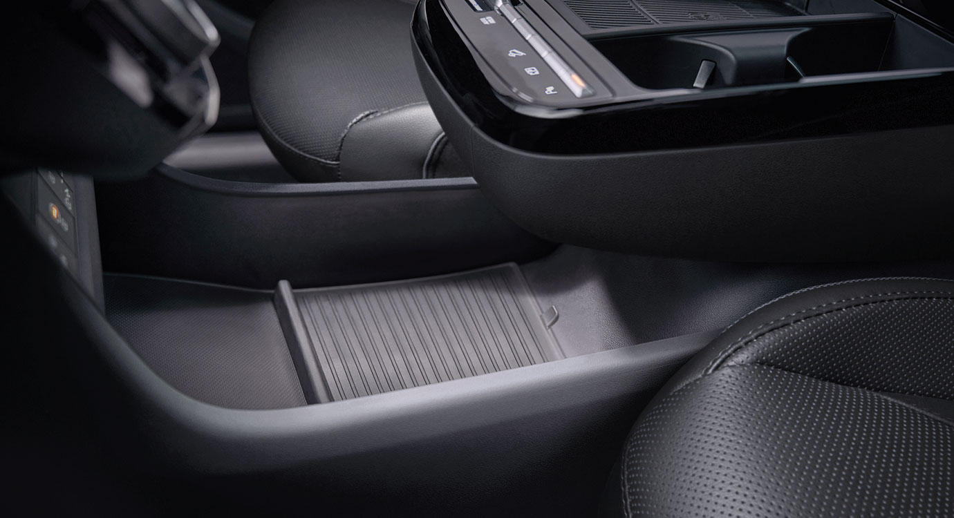 Konsol tipe mengambang Hyundai New Tucson