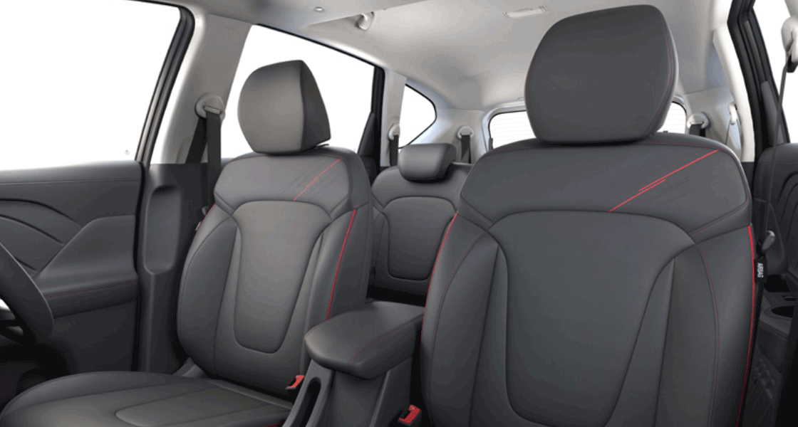 New X Dedicated Leatherette with Red Stitch