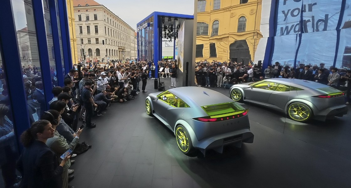 All-Electric Concept THREE at IAA Mobility 2025.
