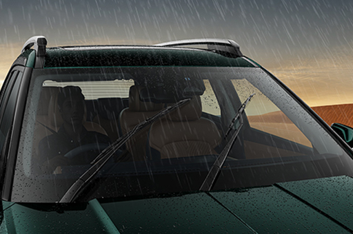 Rain sensing wipers