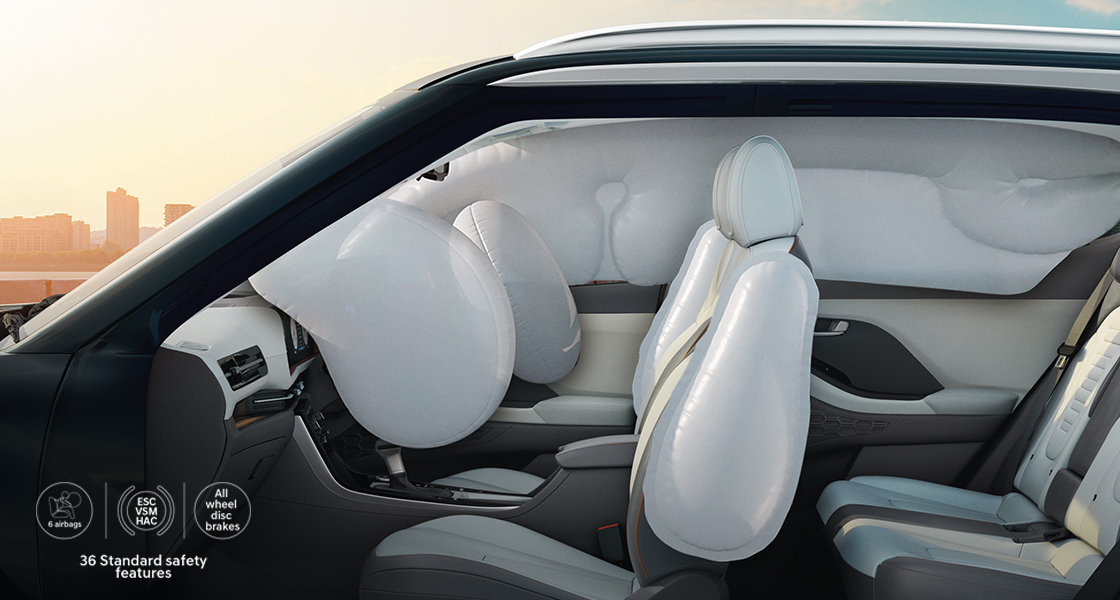 New Hyundai Creta Six Airbags