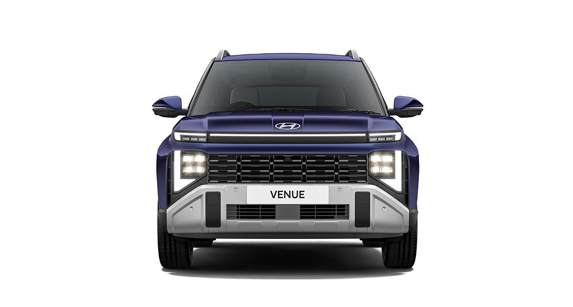 Front side of venue car