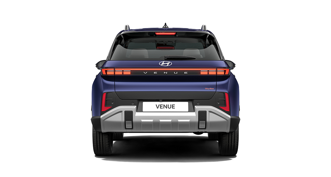 Hyundai Venue Rear View of Back Side