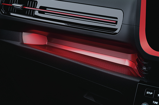 Hyundai New CRETA N LINE Exciting Red Ambient Lighting