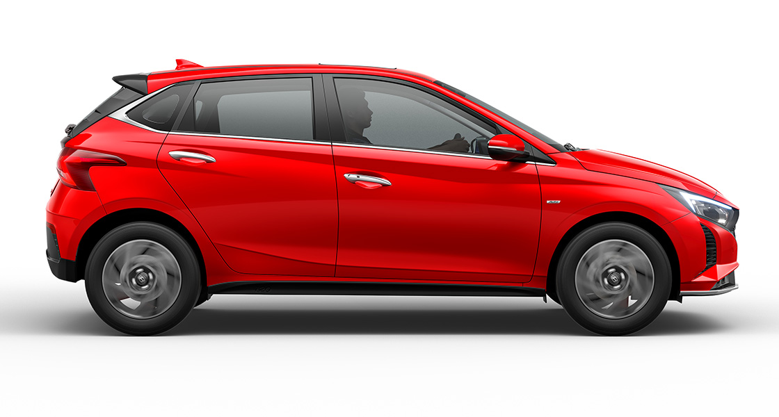 Side view of i20