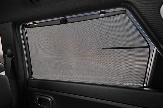 Rear window sunshade