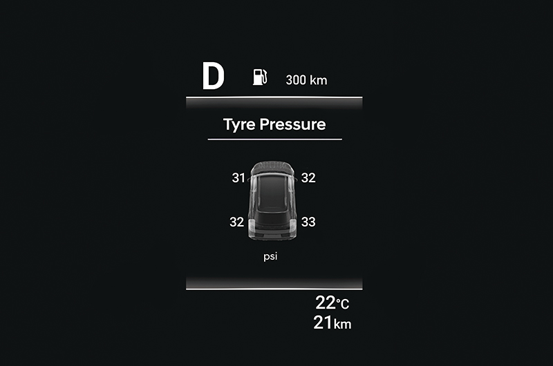 Tyre pressure