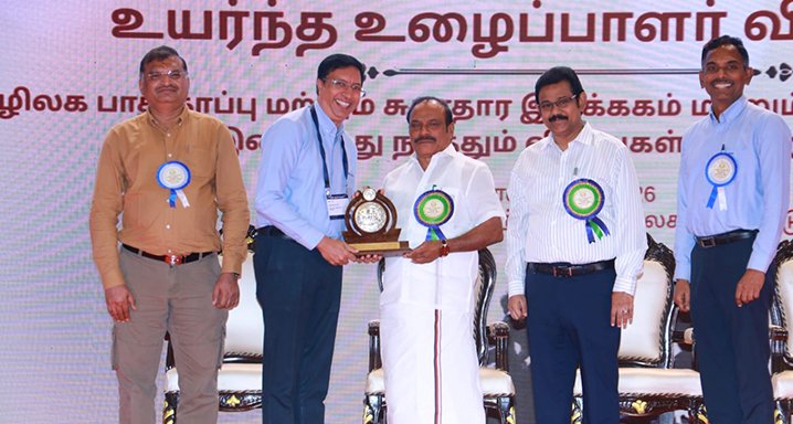 Hyundai Motor India receives Tamil Nadu State level recognition for Safety