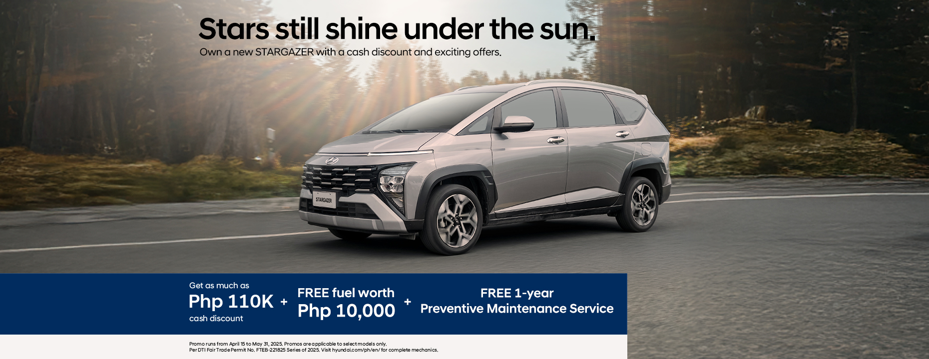 Hyundai Sales Free Fuel PMS GC