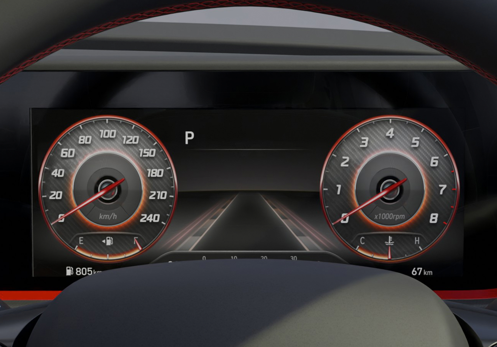 10.25" Instrument Cluster