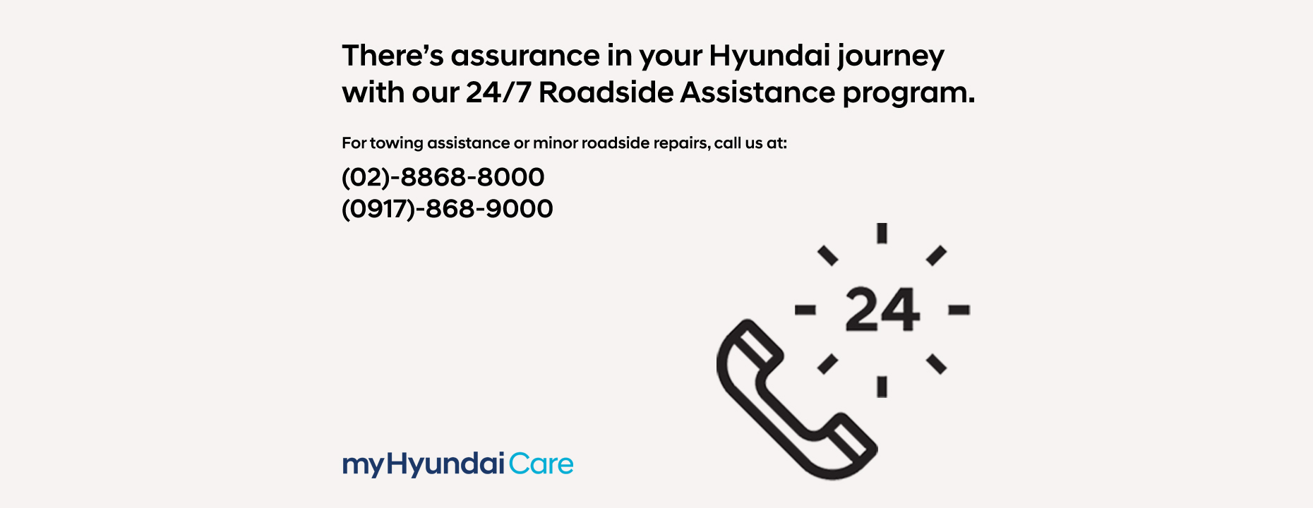 Hyundai PH Contact Center banner image