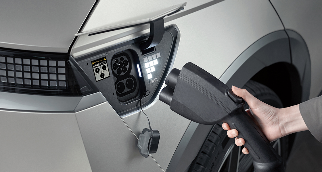 the new ioniq5 Easy charging