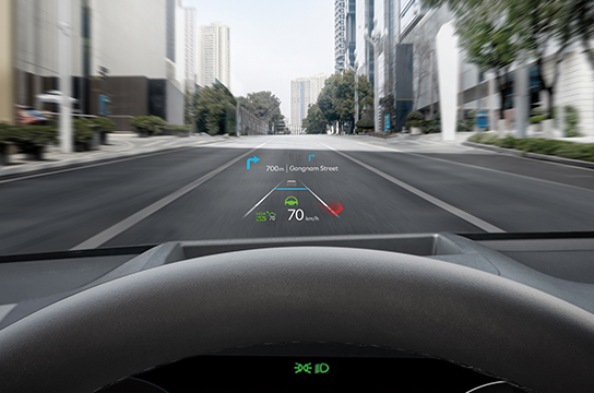 the new ioniq5 hud image