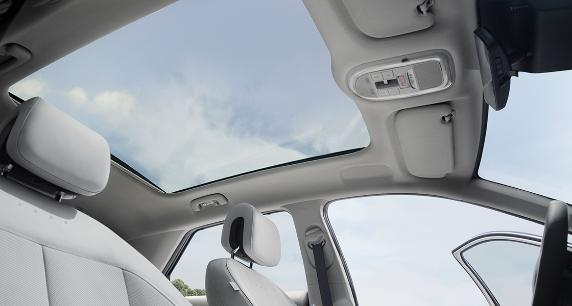 Sky seen from ioniq5