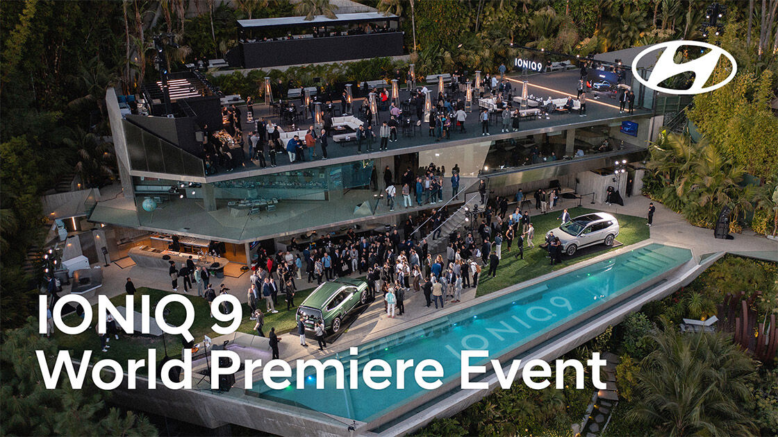 Enjoy the moments of the IONIQ 9 World Premiere