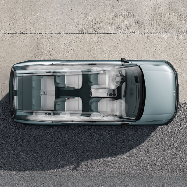 Airbags of IONIQ 9