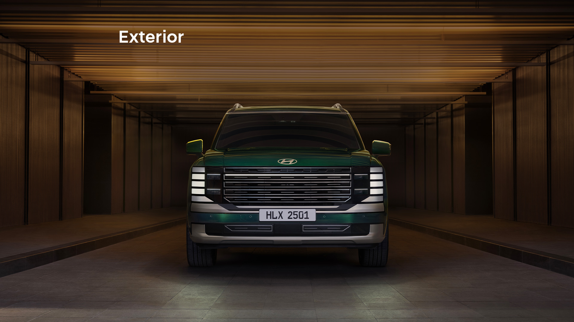 The all-new PALISADE front view