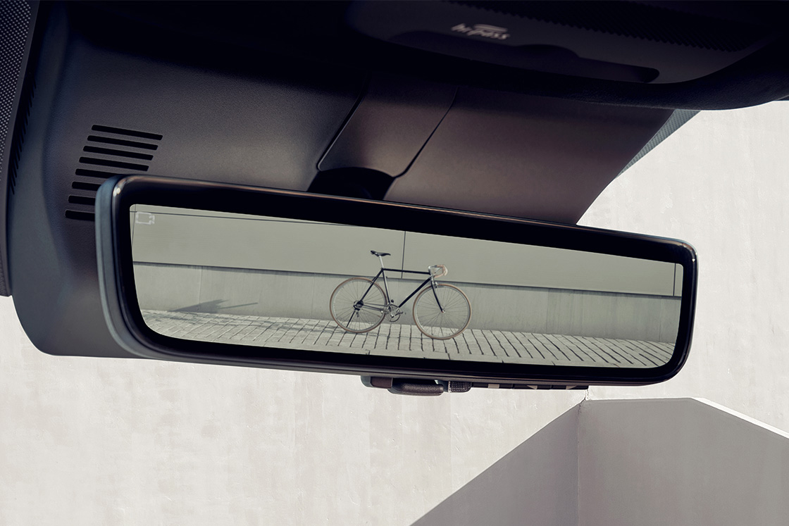 Close-up of the Digital Center Mirror (DCM)