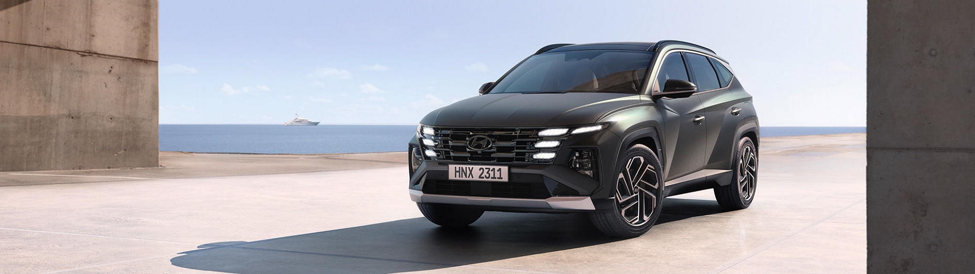 The all-new TUCSON hybrid key visual
