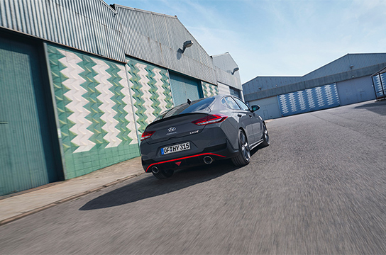 i30 Fastback N Heritage Gallery Rear View