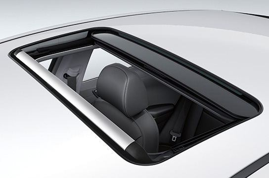 IONIQ electric power sunroof