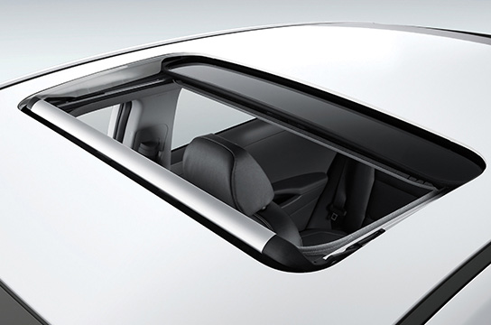 IONIQ hybrid power sunroof