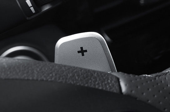 IONIQ plug-in hybrid paddle shifters