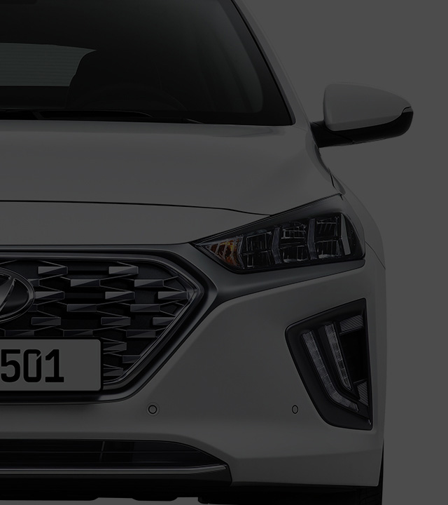 IONIQ plug-in hybrid exterior front design