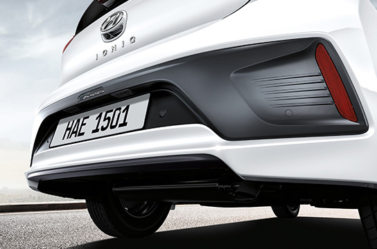 IONIQ plug-in hybrid  rear bumper