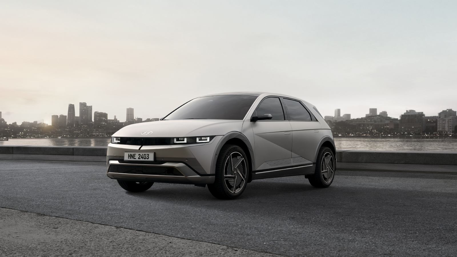 Exterior of upgraded IONIQ 5