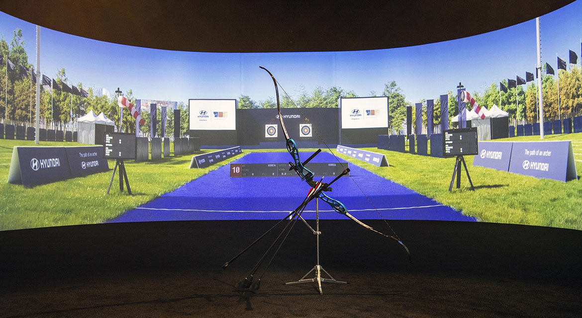 The Path of An Archer exhibition at Hyundai Motorstudio Goyang
