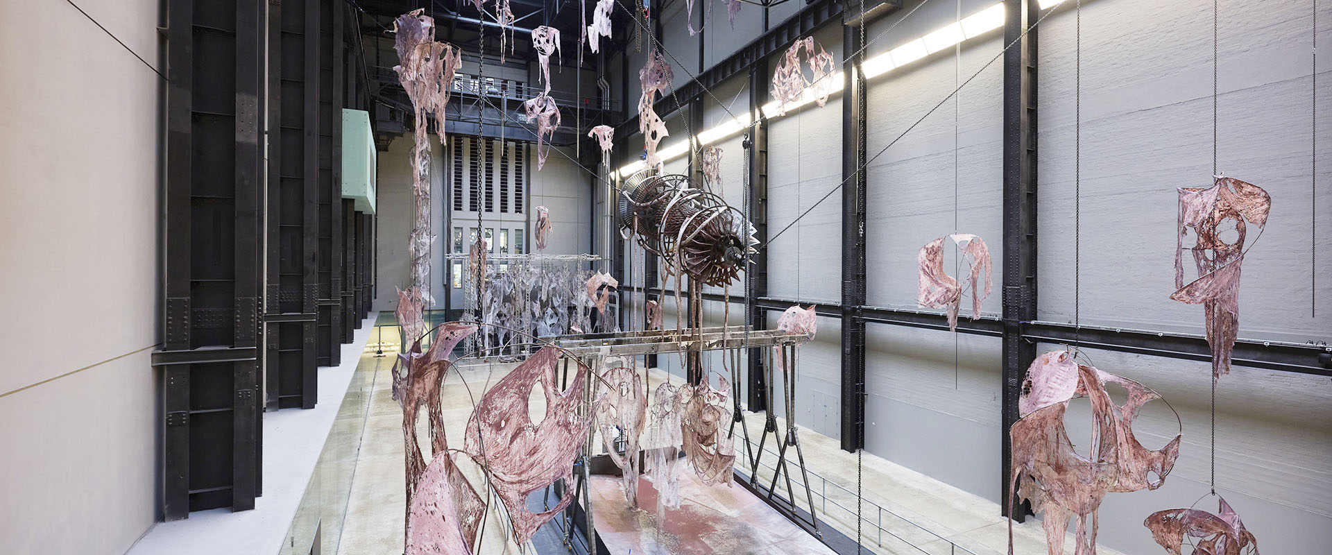 Hyundai Commission: Mire Lee: Open Wound, Installation View. Photo © Tate (Ben Fisher Photography) 