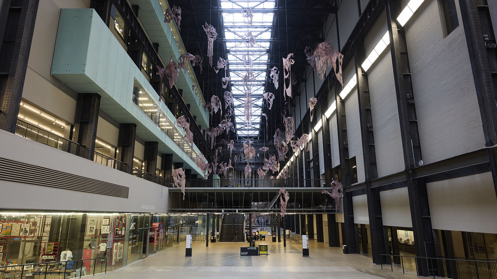 Hyundai Commission: Mire Lee: Open Wound, Installation View. Photo © Tate (Ben Fisher Photography) 