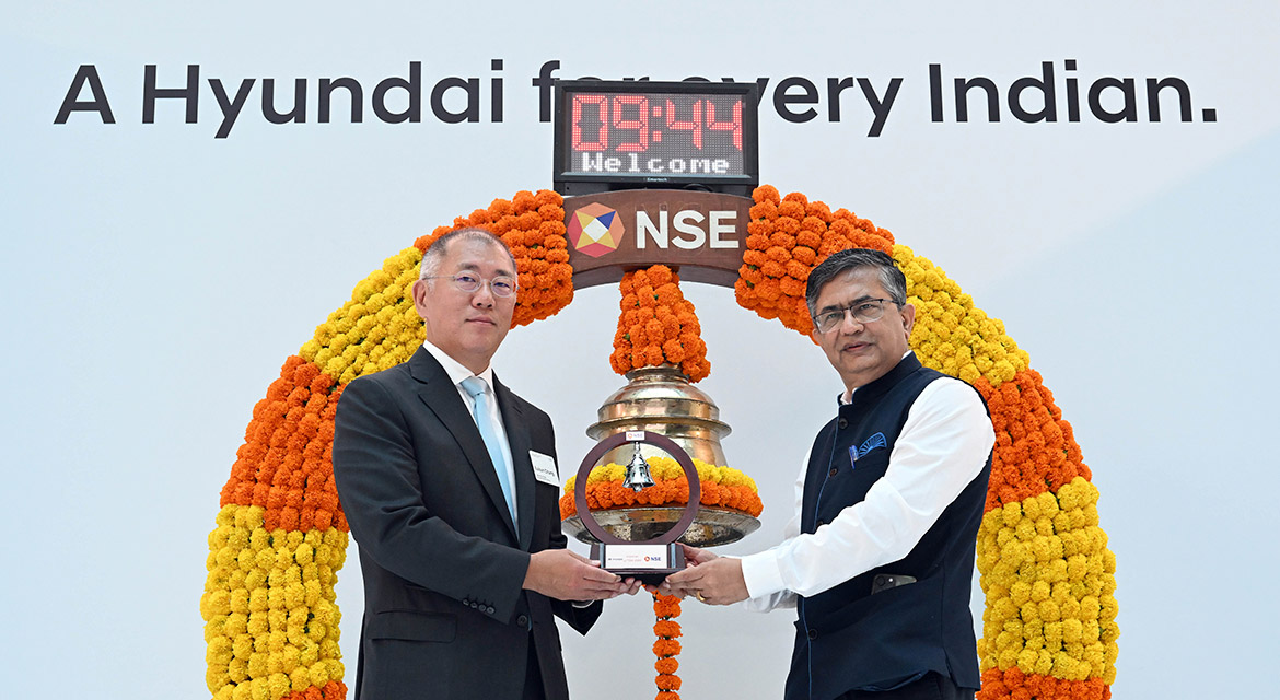 Hyundai Motor India Ltd. (HMIL) has listed on the Indian stock market in a landmark Initial Public Offering (IPO) — the largest in India’s history.