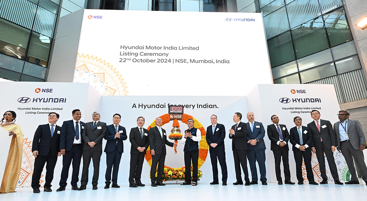 Hyundai Motor India Ltd. (HMIL) has listed on the Indian stock market in a landmark Initial Public Offering (IPO) — the largest in India’s history.