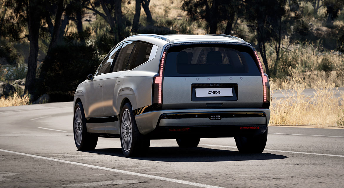 Exterior of IONIQ 9
