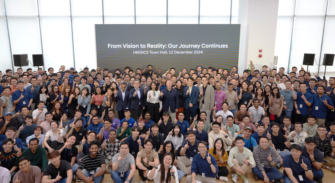 Hyundai Motor Group Innovation Center Singapore (HMGICS) commemorates its first anniversary with Executive Chair Euisun Chung