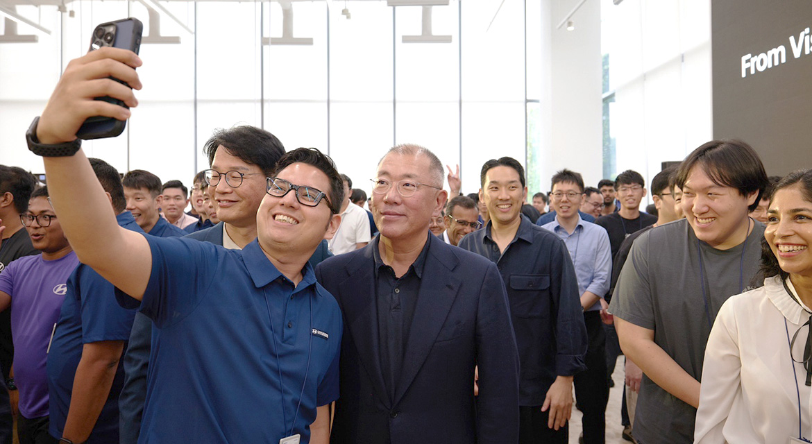 Hyundai Motor Group Innovation Center Singapore (HMGICS) commemorates its first anniversary with Executive Chair Euisun Chung