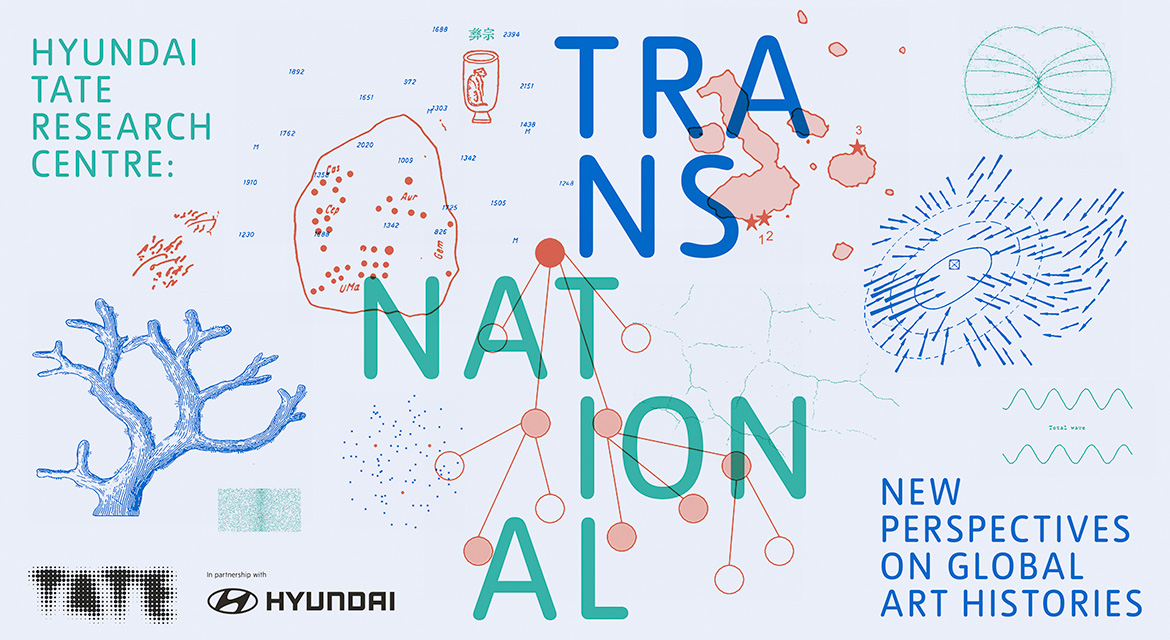 Hyundai Tate Research Centre: Transnational, Visual Identity © Tate 