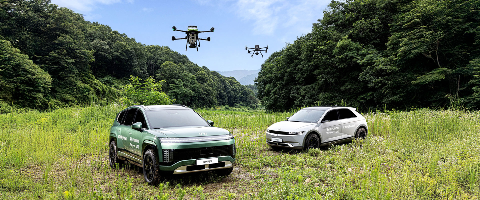 Hyundai Motor Company has completed the development of the IONIQ 9-based Seed Ball Drone Station to support forest restoration projects in Korea, following the launch of the IONIQ 5 Monitoring Drone Station in 2023. 