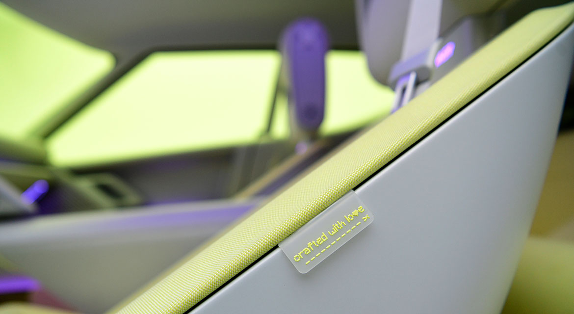 Everywhere you look in the Concept THREE you’ll find something to make you smile. 